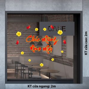 TRANG TRÍ TẾT CHÚC MỪNG NĂM MỚI 2