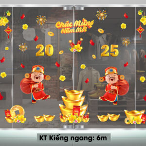 TRANG TRÍ TẾT CHO NGÂN HÀNG TÀI LỘC VÀNG RỰC CẢ NĂM