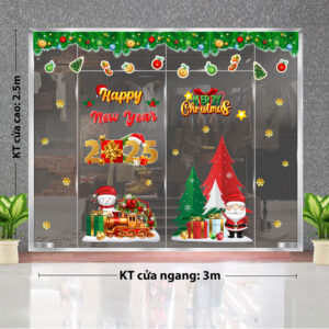 TRANG TRÍ GIÁNG SINH 2025 MÔ HÌNH ÔNG NOEL VÀ NGƯỜI TUYẾT