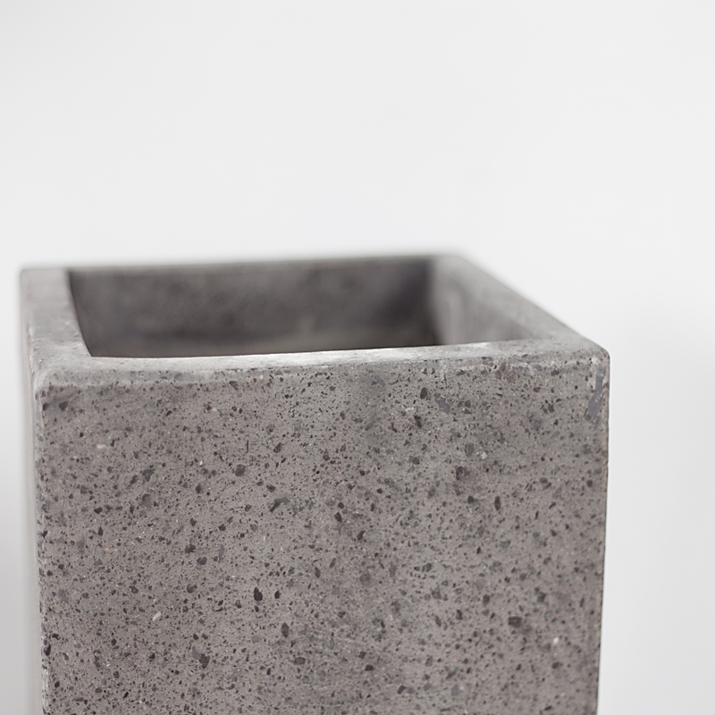 BC151 2 - Chậu xi măng chữ nhật 24 x 42 cm