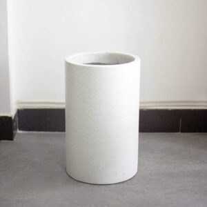 Chậu xi măng đá mài trụ tròn 24 x 42 cm