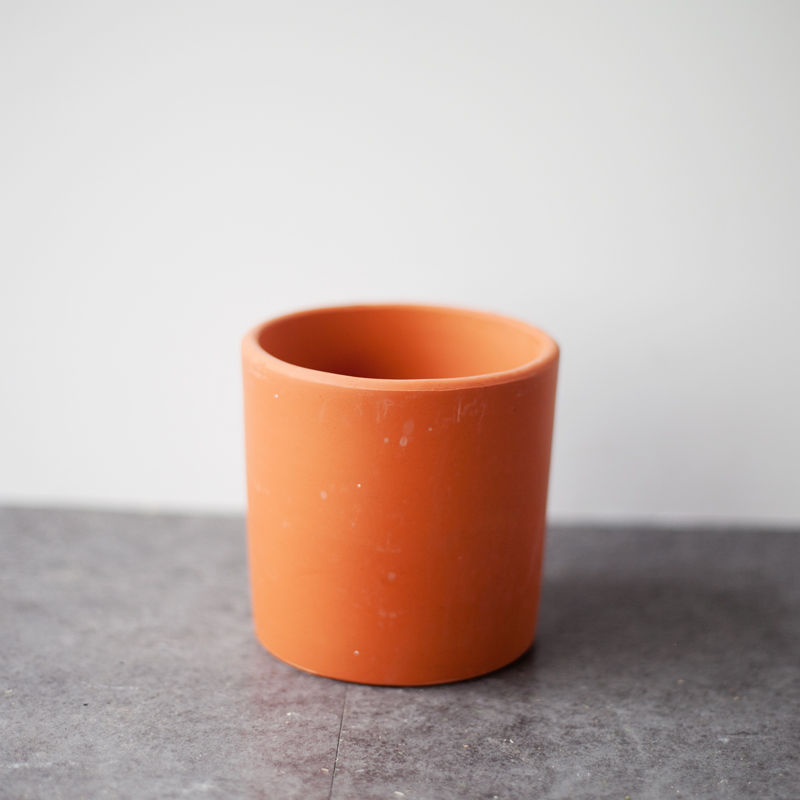 BC230 1 - Chậu đất nung hình trụ 11 cm