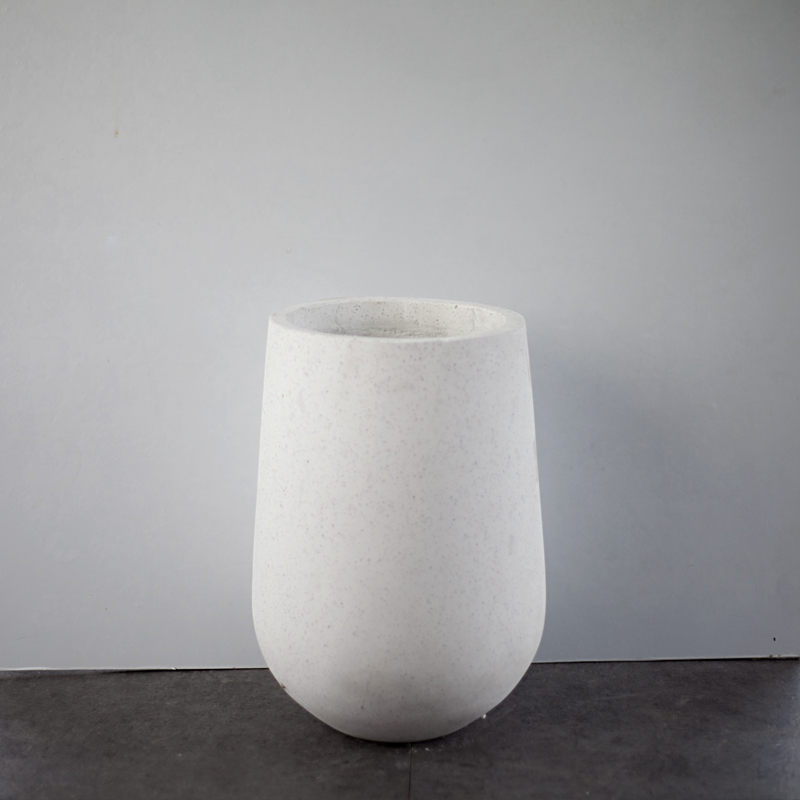 BC249 2 1 - Chậu xi măng hình giọt nước 20 x 35 cm