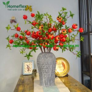 Cành lựu giả cao cấp