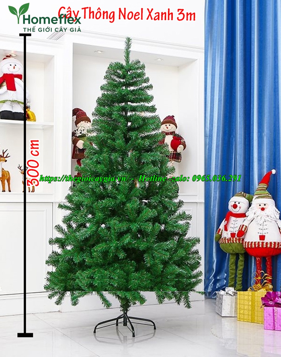 Cây thông noel 3 loại lá