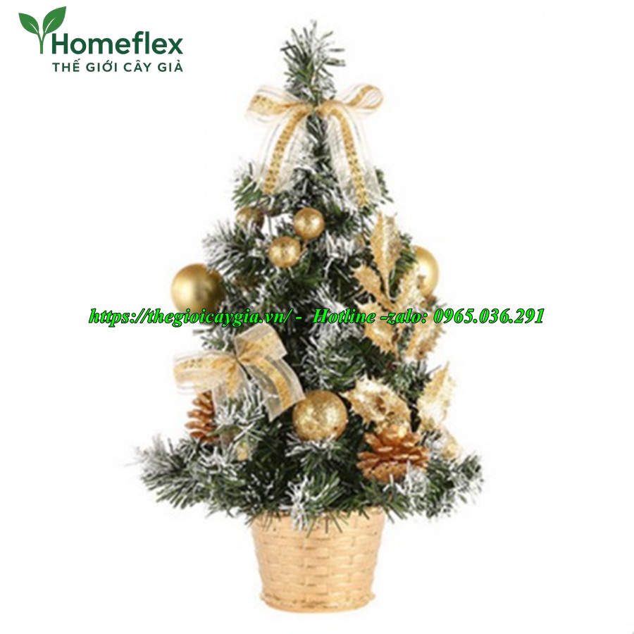 Cây Thông Noel Mini Giả Để Bàn