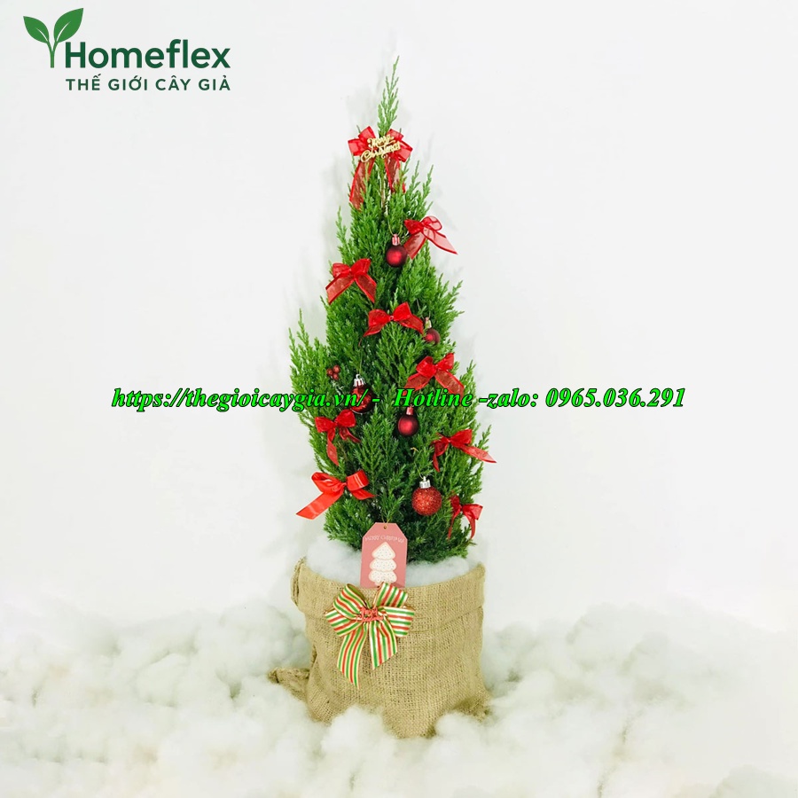 Cây Thông Noel Mini Giả Để Bàn