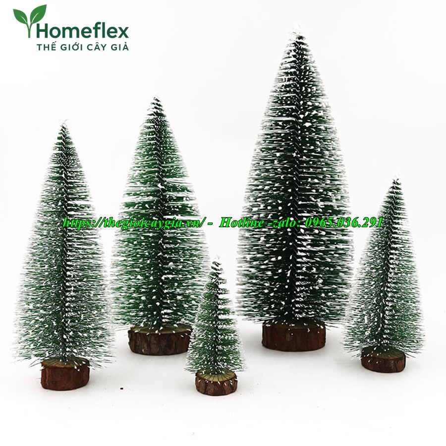 Cây Thông Noel Mini Giả Để Bàn