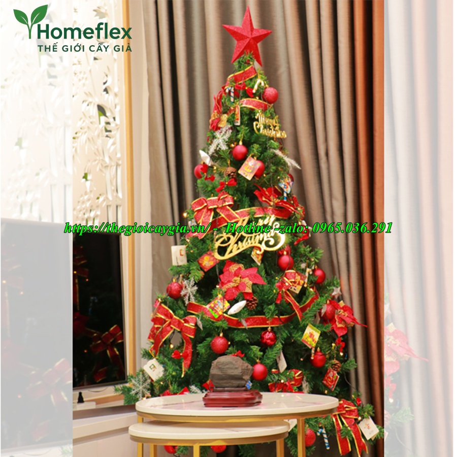Combo Cây Thông Noel Giả Kèm Phụ Kiện