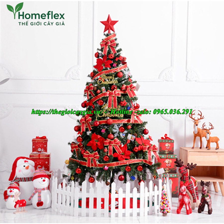 Combo Cây Thông Noel Giả Kèm Phụ Kiện