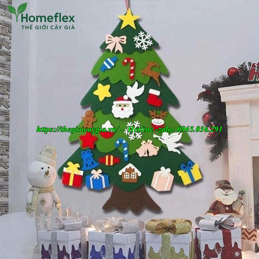 Combo Cây Thông Noel Giả Kèm Phụ Kiện