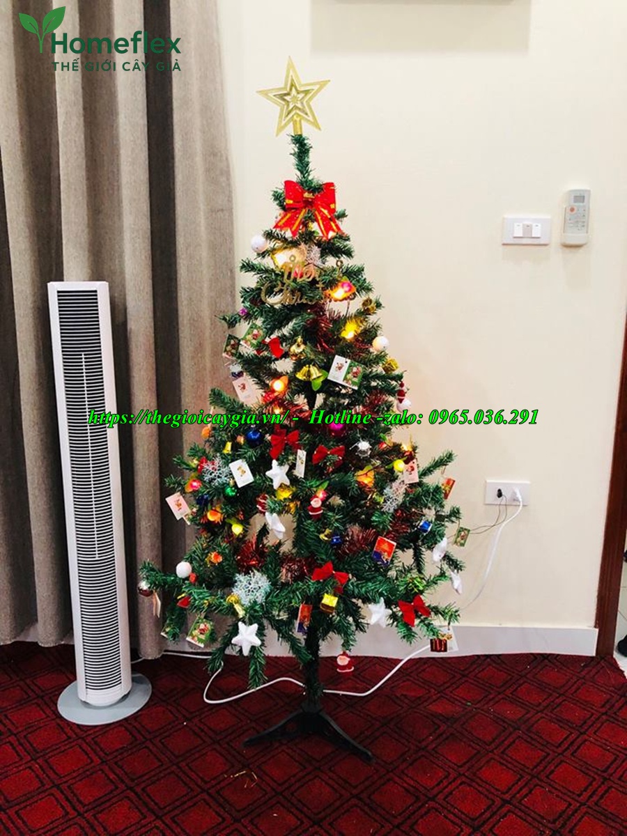 Combo Cây Thông Noel Giả Kèm Phụ Kiện