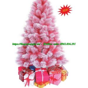 Cây thông noel màu đỏ