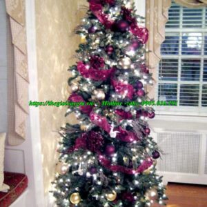 Cây thông noel màu tím