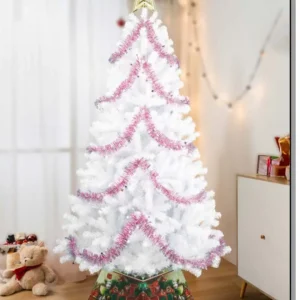Cây thông noel màu trắng