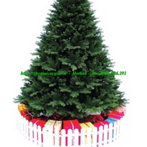 Cây thông noel màu xanh