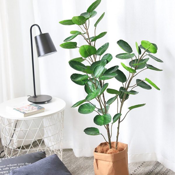 Cây đinh lăng lá tròn giả 95cm