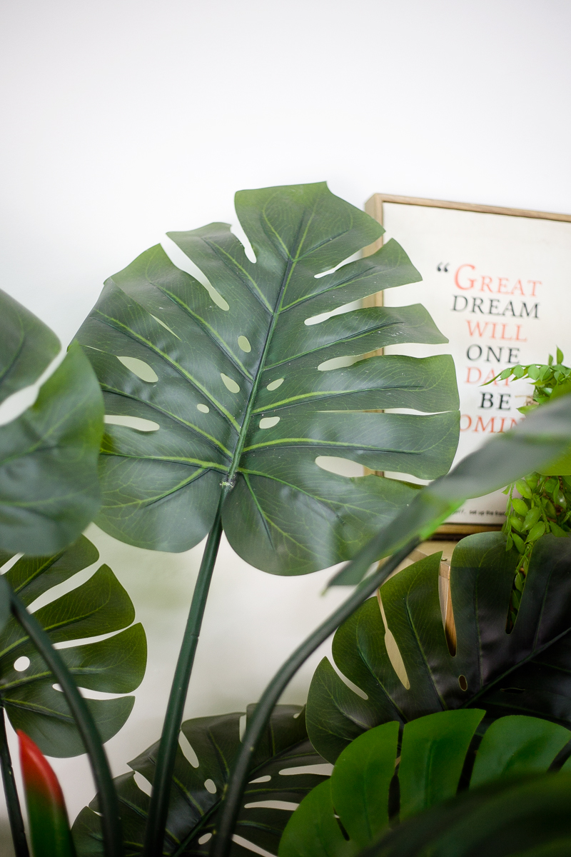 CC406 3 - Cây monstera thân gỗ giả 160cm CC406 3 - Cây monstera thân gỗ giả 160cm
