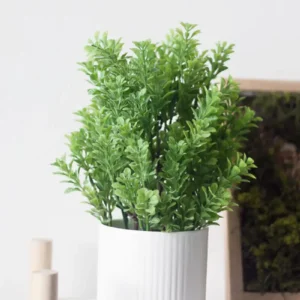 Chậu cây cỏ giả để bàn