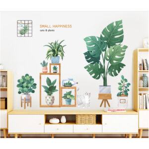 Những chậu cây xanh trang trí