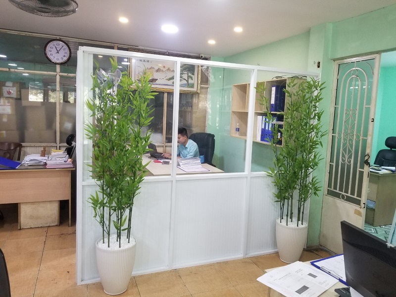 Chậu cây trúc giả trang trí nhà ở, văn phòng siêu đẹp giống thật