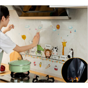 Decal dán bếp vườn bách thú