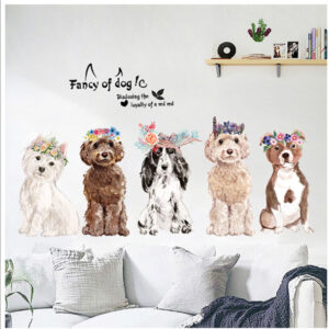 Tranh vẽ các chú chó Cute