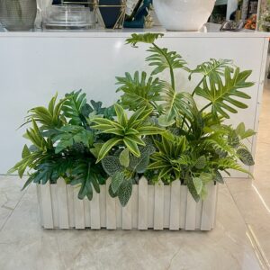 Hộp cây giả trang trí 60x20cm