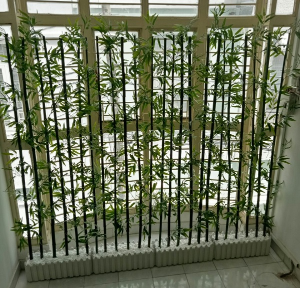hang20rao20truc202 Hàng rào trúc giả trang trí