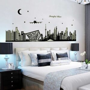 Decal dạ quang thành phố thượng hải
